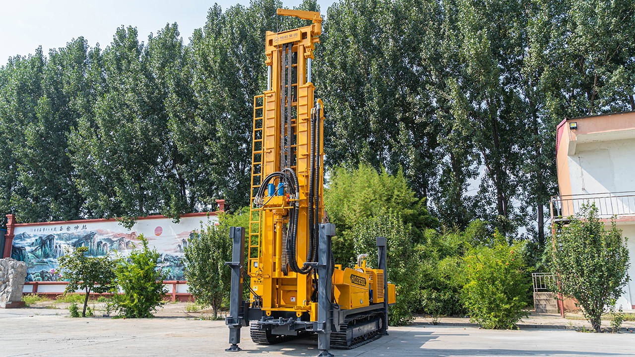 HQZ850L气动钻机操作说明