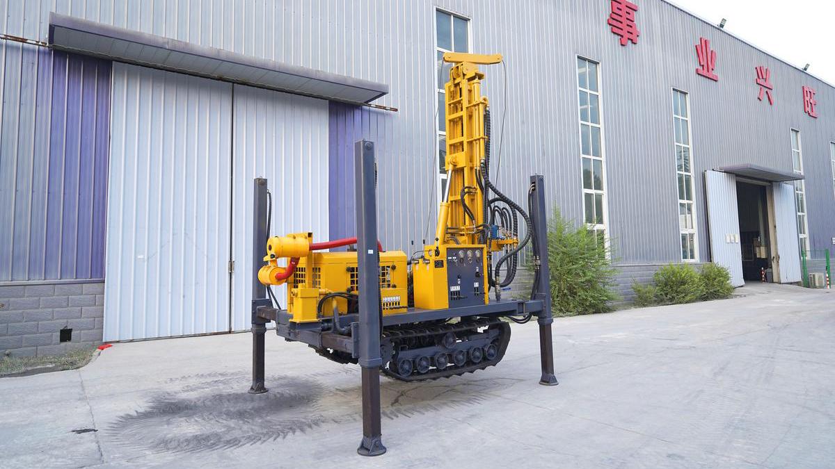HQZ180L气动钻机操作说明